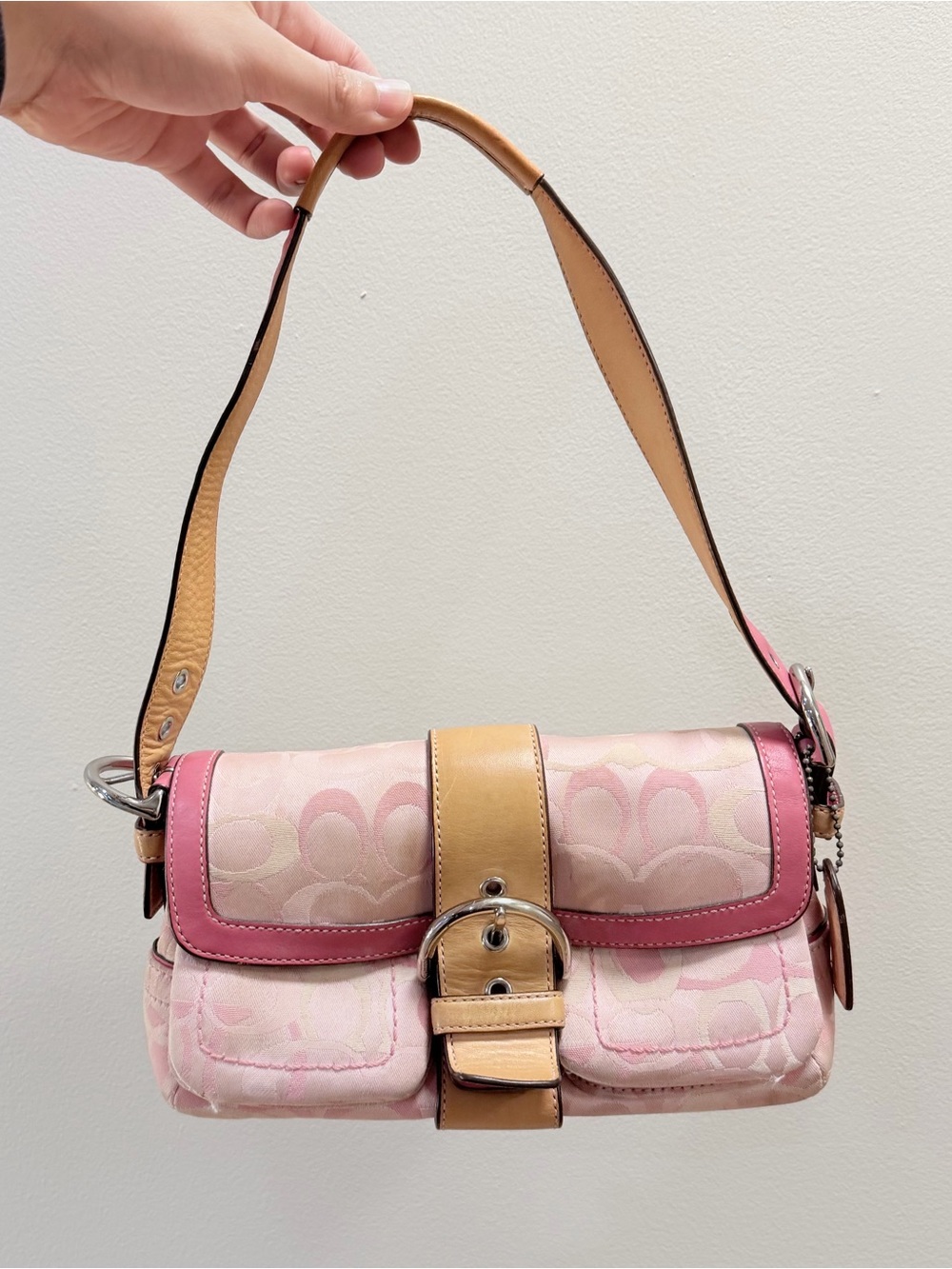 Coach Vintage Monogram Soho Pocket Flap Bag